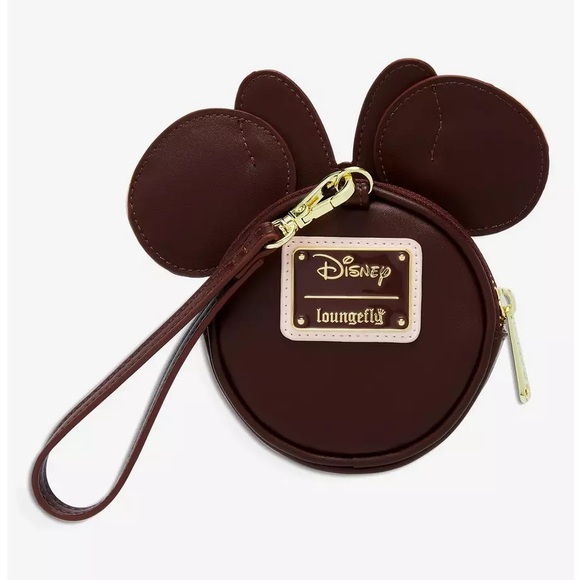 Loungefly Disney Minnie Mouse Chocolate Sprinkle Lollipop Coin Purse - Picture 3 of 4